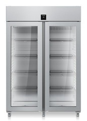 Chłodziarka GN 2/1 z chłodzeniem powietrzem obiegowym, Drzwi ze szkła izolacyjnego, Stal szlachetna, FRPSvh 1412 Perfection