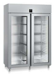 Chłodziarka GN 2/1 z chłodzeniem powietrzem obiegowym, Drzwi ze szkła izolacyjnego, Stal szlachetna, FRPSvh 1412 Perfection