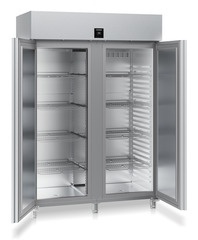 Chłodziarka GN 2/1 z chłodzeniem powietrzem obiegowym, Stal chromowo-niklowa, Stal szlachetna, FRPSrh 1402 Perfection