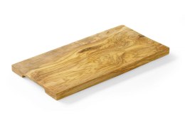 Deska do serwowania z drewna oliwnego, prostokątna 350x180x(H)18