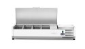 Nadstawa chłodnicza 4x GN1/3, 230V/180W, 1205x420x(H)630mm