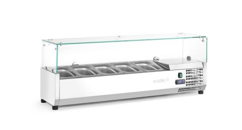 Nadstawa chłodnicza 5x GN 1/4, 230V/180W, 1205x335x(H)460mm