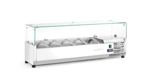 Nadstawa chłodnicza 5x GN 1/4, 230V/180W, 1205x335x(H)460mm