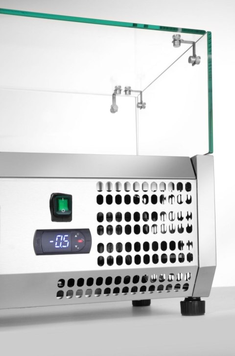 Nadstawa chłodnicza 7x GN 1/3, 230V/180W, 1605x420x(H)460mm