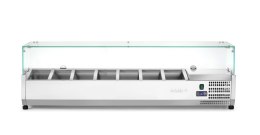 Nadstawa chłodnicza 7x GN 1/4, 230V/180W, 1505x335x(H)460mm