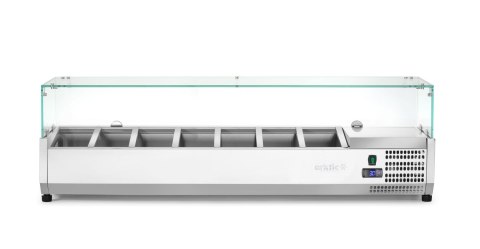 Nadstawa chłodnicza 7x GN 1/4, 230V/180W, 1505x335x(H)460mm