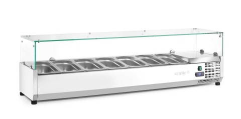 Nadstawa chłodnicza 7x GN 1/4, 230V/180W, 1505x335x(H)460mm