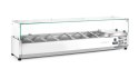 Nadstawa chłodnicza 7x GN 1/4, 230V/180W, 1505x335x(H)460mm