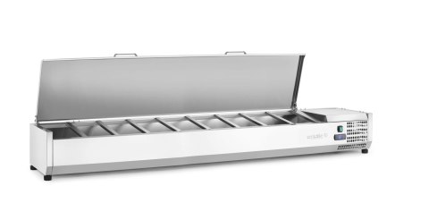 Nadstawa chłodnicza 9x GN1/3, 230V/180W, 2005x420x(H)630mm