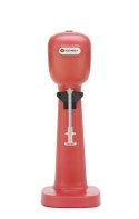 Shaker do koktajli mlecznych czerwony, 170x196x(H)490mm