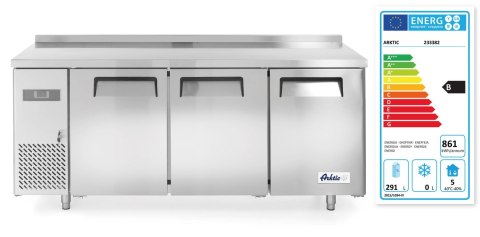 Stół chłodniczy Kitchen Line 3-drzwiowy z agregatem bocznym, linia 600