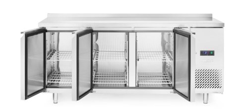 Stół mroźniczy 3-drzwiowy z agregatem bocznym 420L, 230V 1796x700x(H)879mm