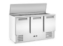 Stoły chłodnicze sałatkowe z pokrywą uchylną 3-DRZWIOWY