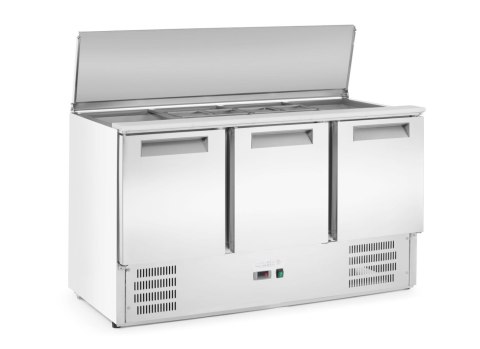 Stoły chłodnicze sałatkowe z pokrywą uchylną 3-DRZWIOWY