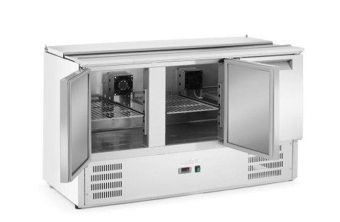 Stoły chłodnicze sałatkowe z pokrywą uchylną 3-DRZWIOWY