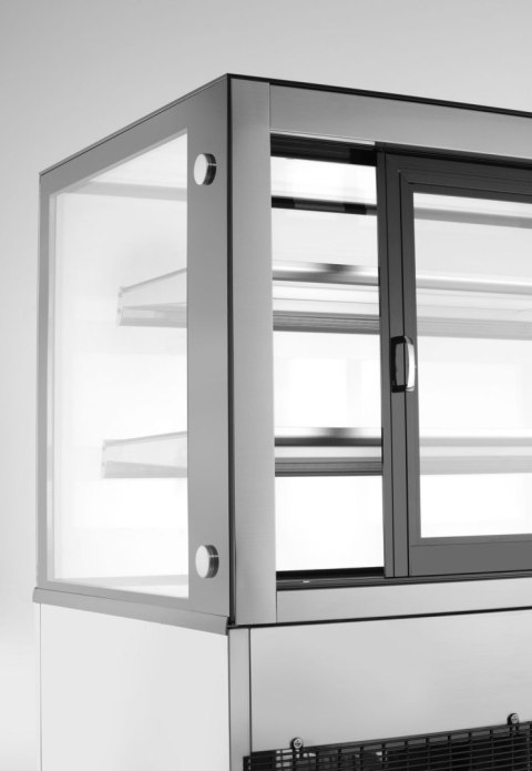 Witryna chłodnicza 2-półkowa, Arktic, 510L, 230V/490W, 1524x677x(H)1230mm