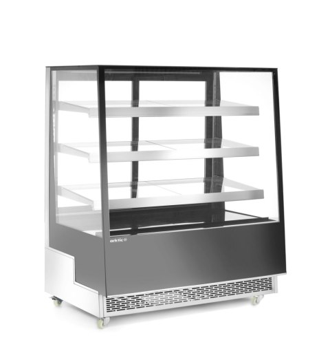 Witryna chłodnicza, Arktic, 650L, czarny, 230V/490W, 1200x833x(H)1460mm
