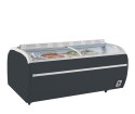 Antracytowa chłodziarka/zamrażarka supermarketowa TWIN 220A-CF