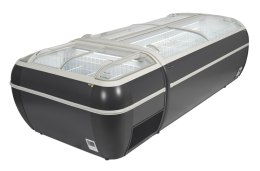 Antracytowa chłodziarka/zamrażarka supermarketowa TWIN 220A-CF