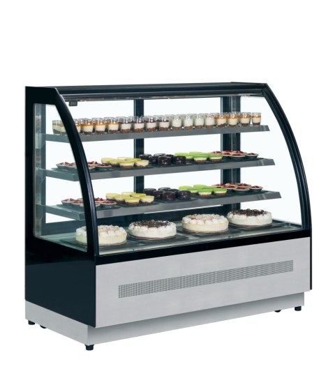 Chłodnicze witryny ekspozycyjne LPD1500C/BLACK