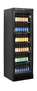 Czarna chłodziarka na butelki CEV425 BLACK