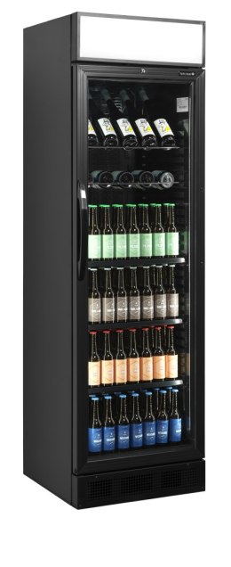 Czarna chłodziarka na butelki CEV425CP BLACK