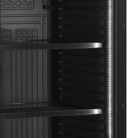 Czarna chłodziarka na butelki CEV425CP BLACK