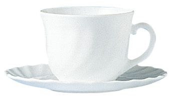 Filiżanka Trianon, Arcoroc, 220 ml, 0,22L, biały, ⌀87x(H)67mm