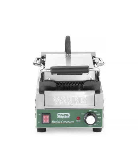 Grill kontaktowy Panini Compresso Slimline, Waring, 220-240V/1800W, 317x596x(H)260mm