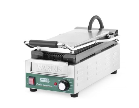 Grill kontaktowy Panini Compresso Slimline, Waring, 220-240V/1800W, 317x596x(H)260mm