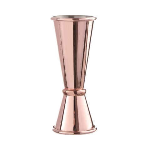 Jigger - miarka barmańska 30/50 ml, BarUp, miedziany, ⌀45x(H)114mm