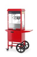 Urządzenie do popcornu z wózkiem, czerwony, 220-240V/1155W, 940x510x(H)1553mm