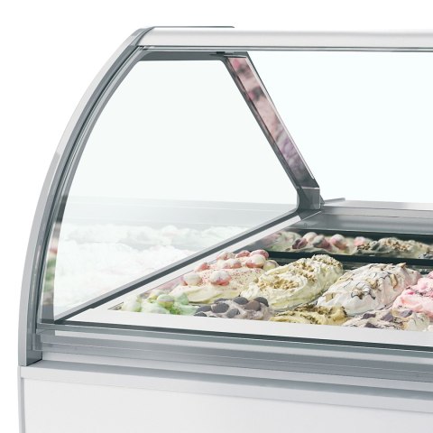 Wentylowana chłodziarka ekspozycyjna na lody gałkowe MILLENNIUM LX18