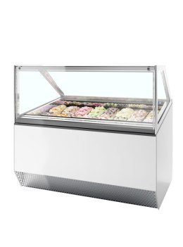 Wentylowana chłodziarka ekspozycyjna na lody gałkowe MILLENNIUM ST16