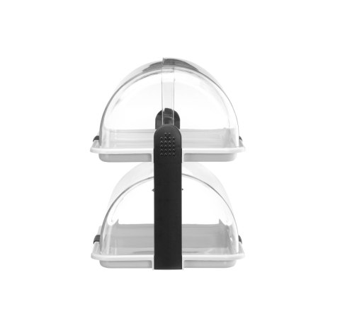 Witrynka Roll top - podwójna, HENDI, 380x260x(H)355mm