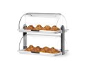 Witrynka Roll top - podwójna, HENDI, 380x260x(H)355mm