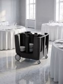Wózek do transportu talerzy, AmerBox, 930x720x(H)785mm