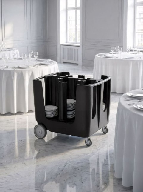 Wózek do transportu talerzy, AmerBox, 930x720x(H)785mm