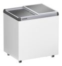 Zamrażarka skrzyniowa do lodów, Pokrywa aluminiowa przesuwana, Biała, EFE 2200