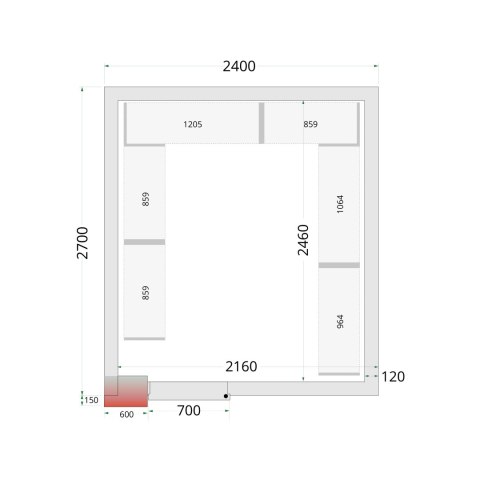 CRNF2427 Shelf Rack System Kit