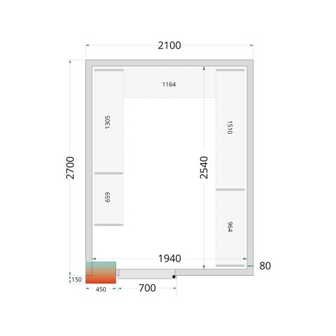 CRPF2127 Shelf Rack System Kit