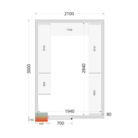 CRPF2130 Shelf Rack System Kit