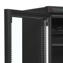 Chłodziarka na butelki, zawiasy z lewej strony CEV425 BLACK L/H