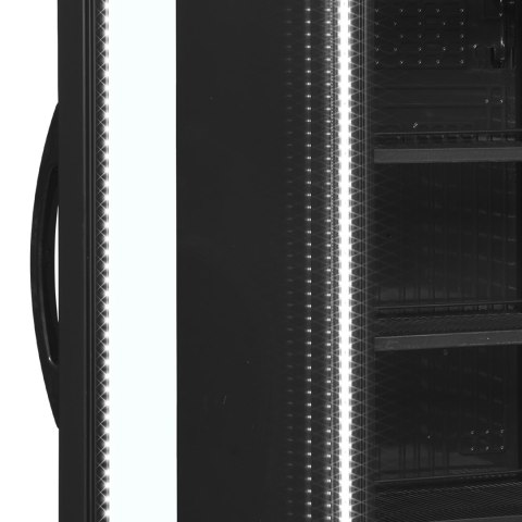 Chłodziarka na butelki, zawiasy z lewej strony CEV425 BLACK L/H