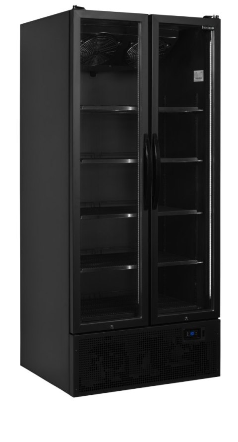 Czarna chłodziarka ekspozycyjna FS890H BLACK