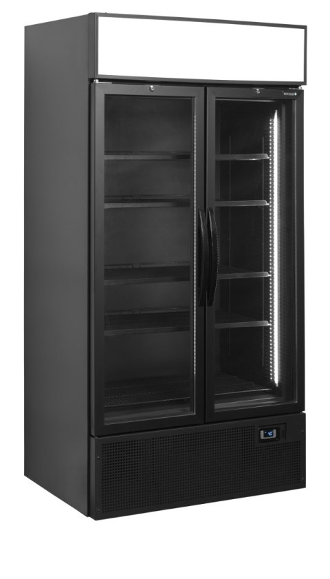 Czarna chłodziarka ekspozycyjna FSC1000H BLACK