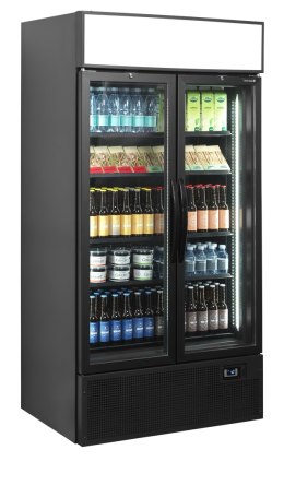 Czarna chłodziarka ekspozycyjna FSC1000H BLACK