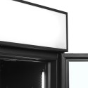 Czarna chłodziarka ekspozycyjna FSC1200H BLACK