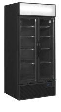 Czarna chłodziarka ekspozycyjna FSC891H Black