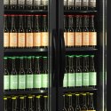 Czarna chłodziarka ekspozycyjna FSC891H Black